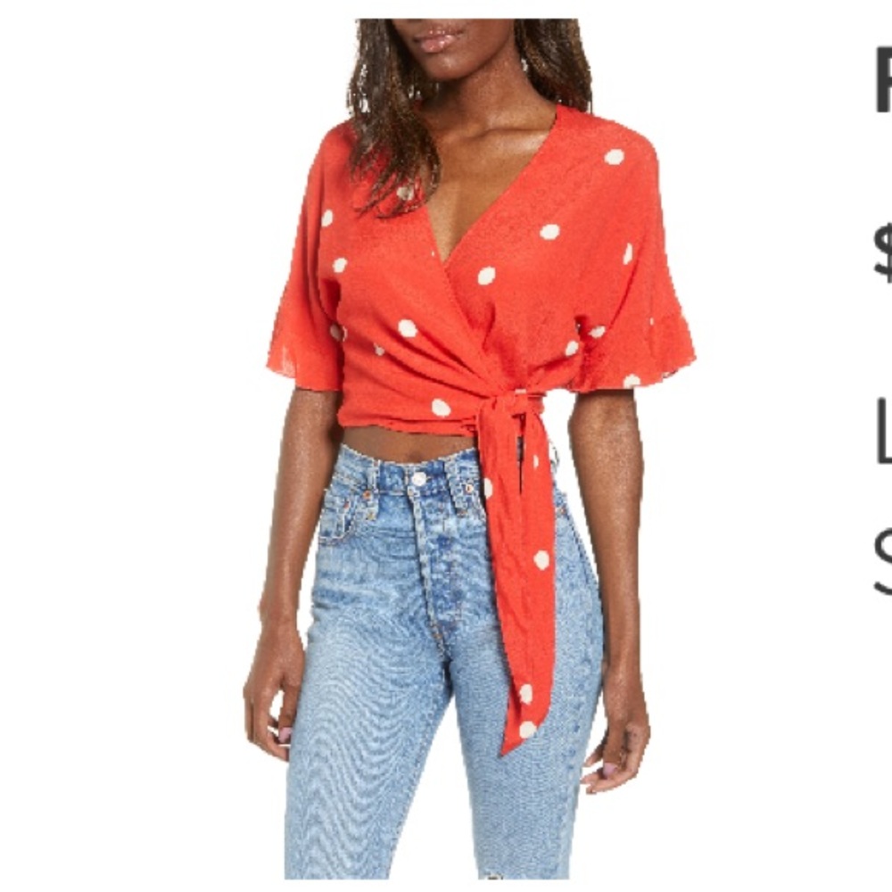 NWT Rails Athena Wrap Top
